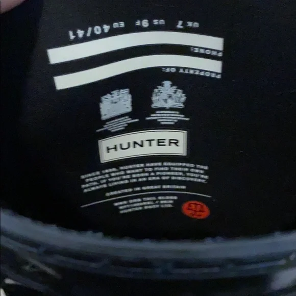 Tall black Hunter Boots - Picture 5 of 7